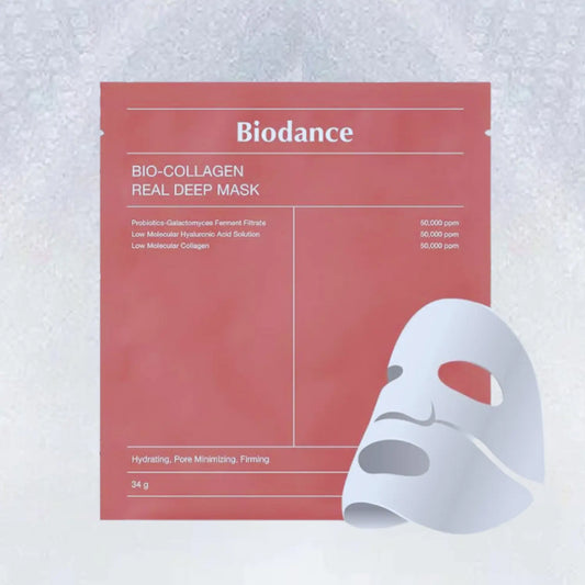 Masque Profond Bio-Collagène L'Arme Secrète pour une Peau Hydratée, Lisse et Rayonnante